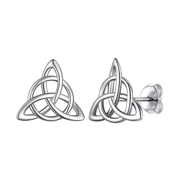 Celtic Design Stud Earrings