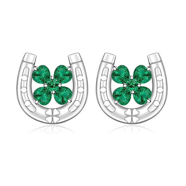 Shamrock Stud Earrings