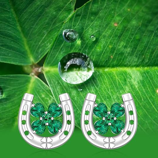 Shamrock Stud Earrings