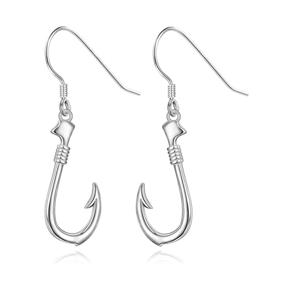 Sterling Silver Fish Hook Wire Earrings