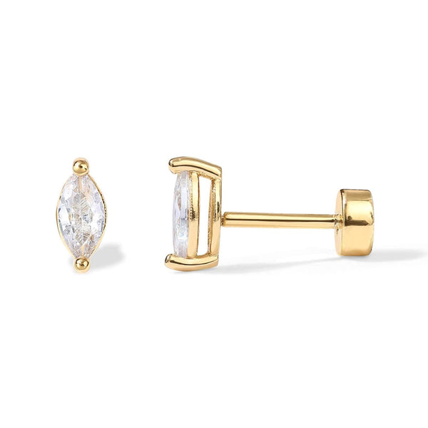 Marquise Stud Earrings