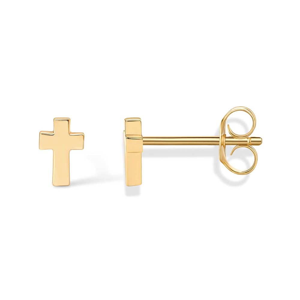 Mini Cross Stud Earrings