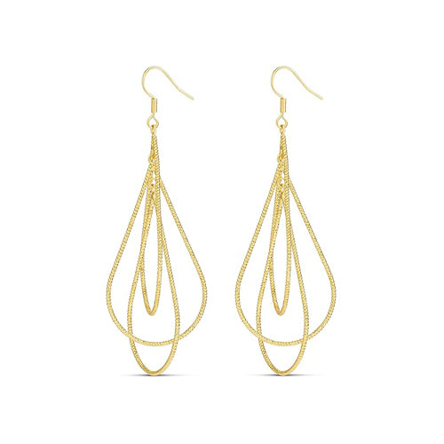 Triple Teardrop Earrings