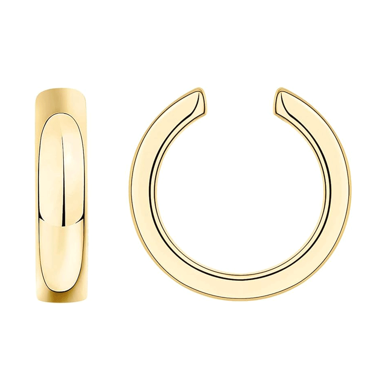 Plain Huggie Ear Cuff Earrings