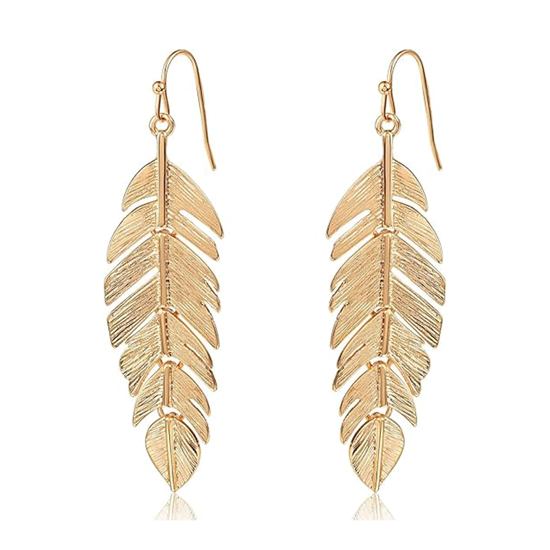 Peacock Feather Earrings