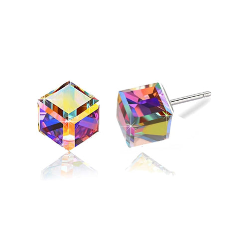 Swarovski Crystal Ear Stud Earrings