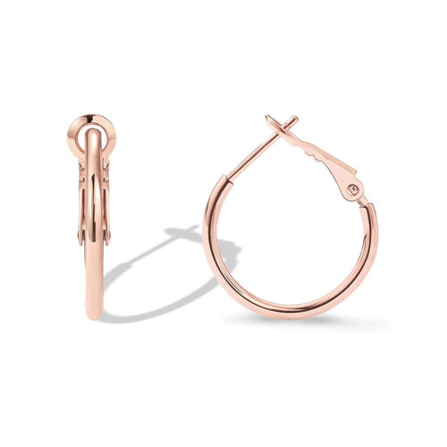 Paddle Back Hoop Earrings