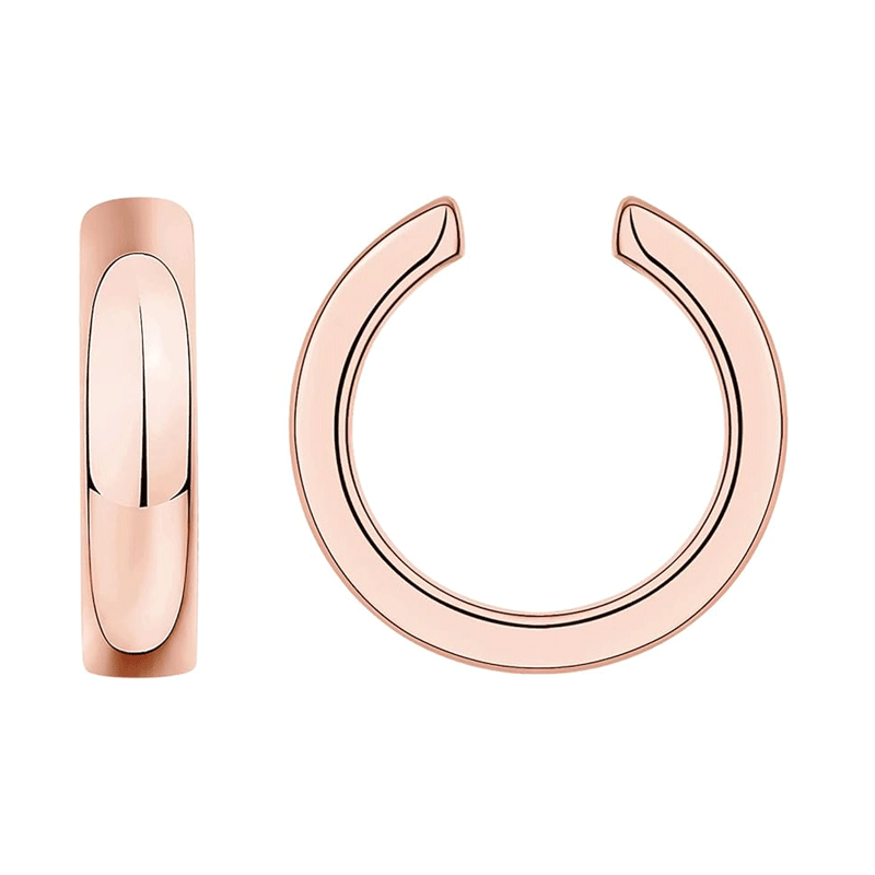 Plain Huggie Ear Cuff Earrings