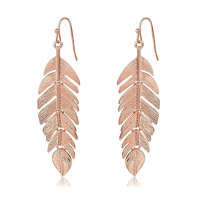 Peacock Feather Earrings