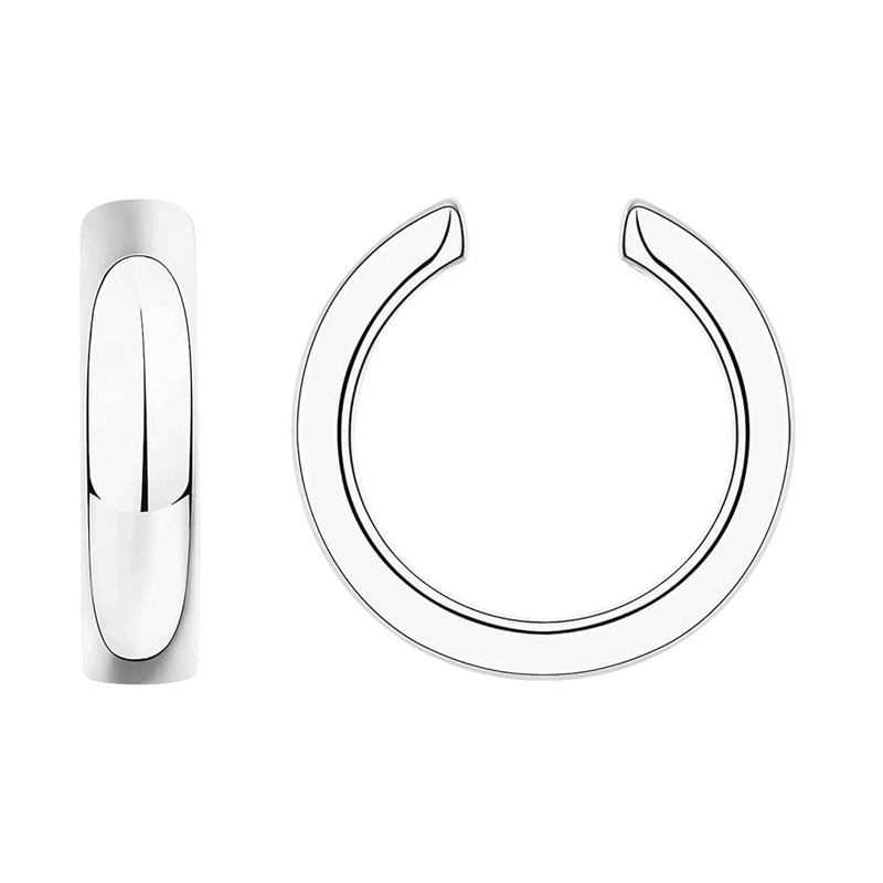 Plain Huggie Ear Cuff Earrings