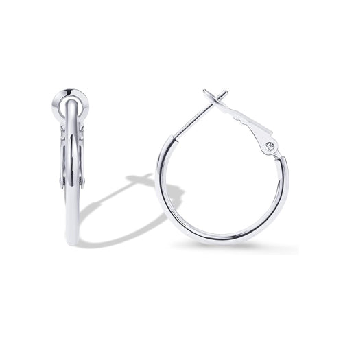 Paddle Back Hoop Earrings