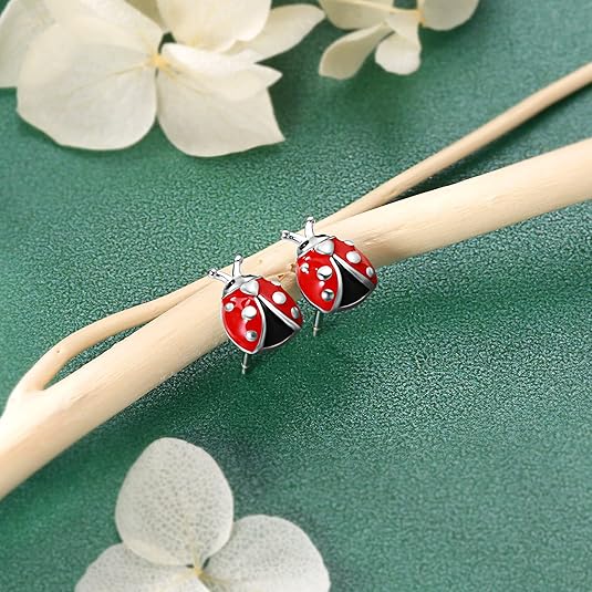 Miraculous Ladybug Stud Earrings