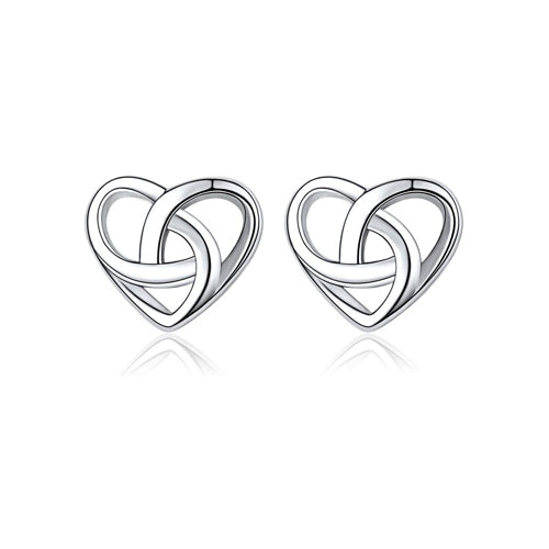 Irish Trinity Celtic Knot Stud Earrings