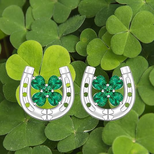 Shamrock Stud Earrings