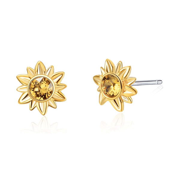 Sunflower Stud Earrings